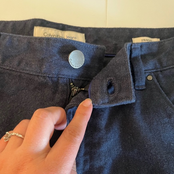 Women’s Calvin Klein Jeans Straight Leg 38x27  (hemmed) - Picture 4 of 12